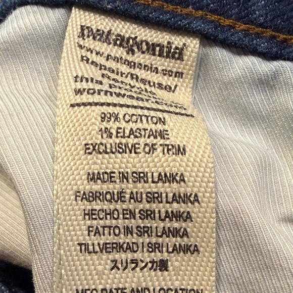 Patagonia Women's High Rise Straight Fit Jeans Sz 28 Original Standard - Picture 6 of 7
